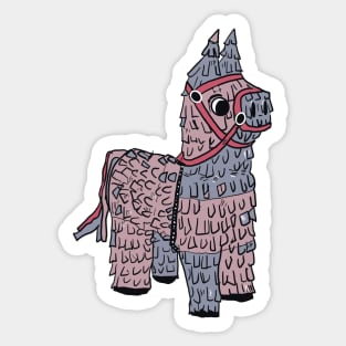 Alpaca llama piñata Sticker